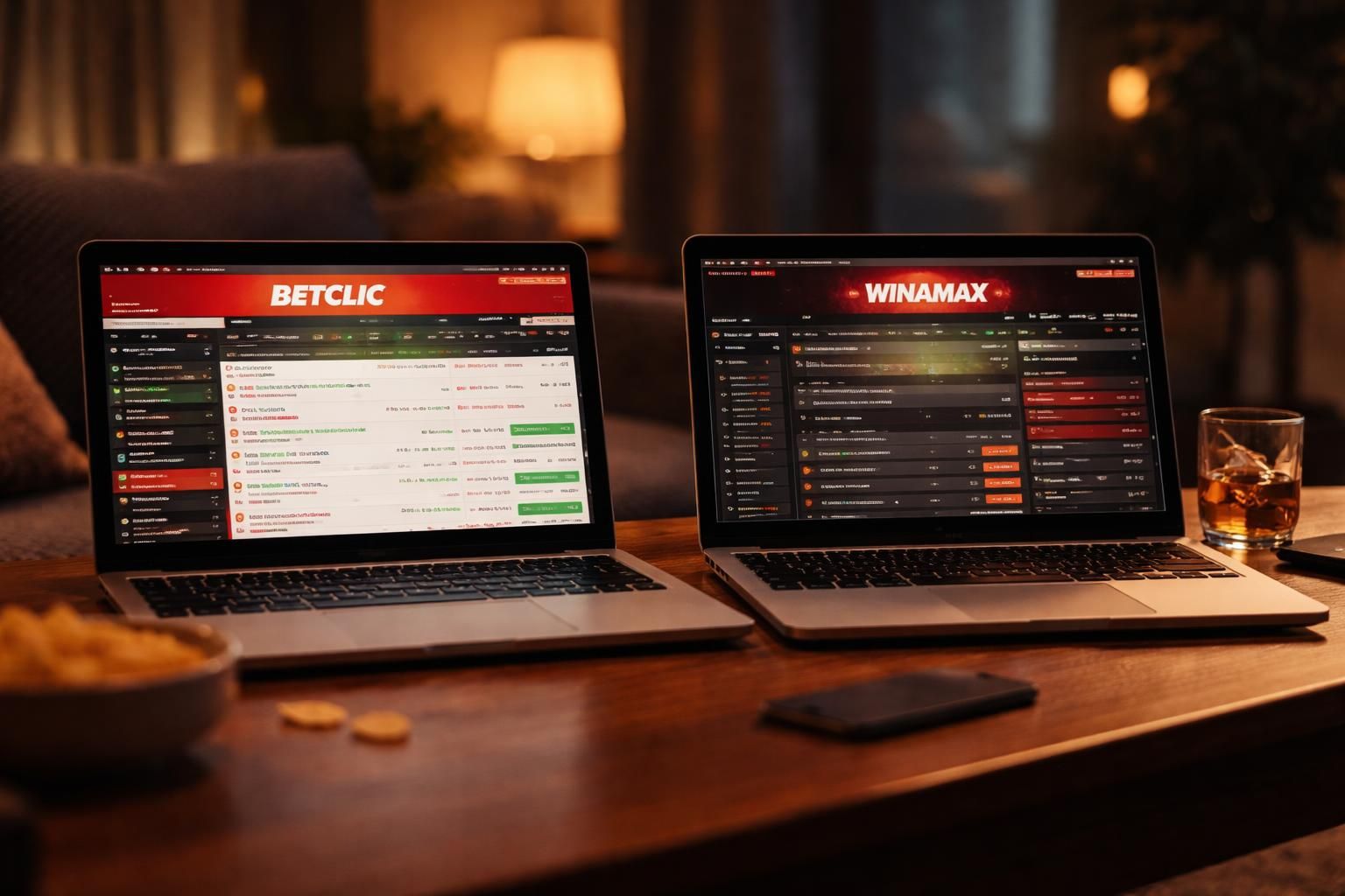 découvrez notre comparatif betclic vs winamax pour février 2026 et choisissez le bookmaker qui domine le marché grâce à ses offres, cotes et promotions exclusives.