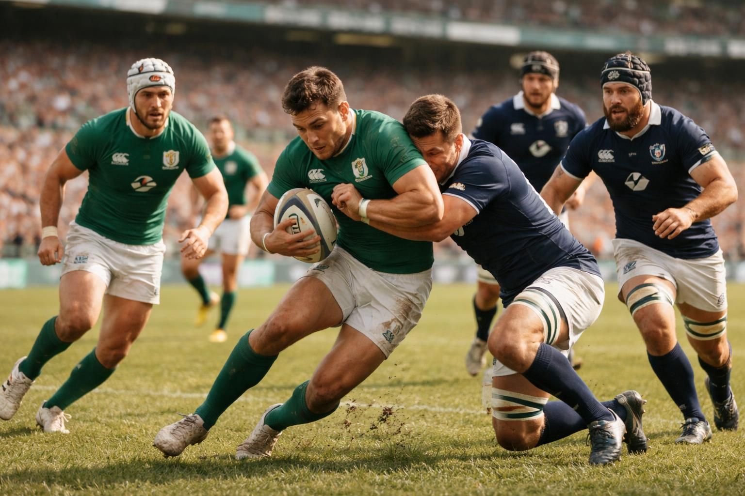 suivez en direct minute par minute le match intense entre l'irlande et l'écosse. ne manquez rien des actions clés, des scores en temps réel et des moments forts de ce duel passionnant.