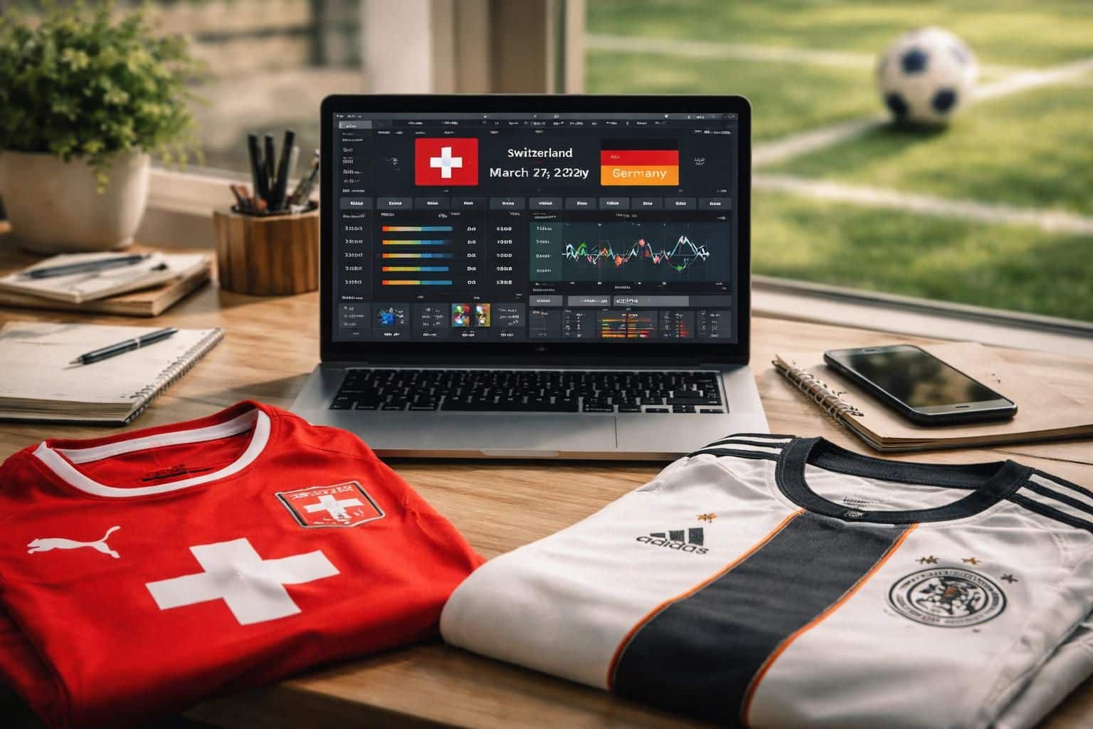 découvrez nos pronostics, une analyse approfondie et les meilleures cotes pour le match suisse contre allemagne du 27 mars 2026. préparez-vous à suivre ce choc européen avec toutes les informations clés.